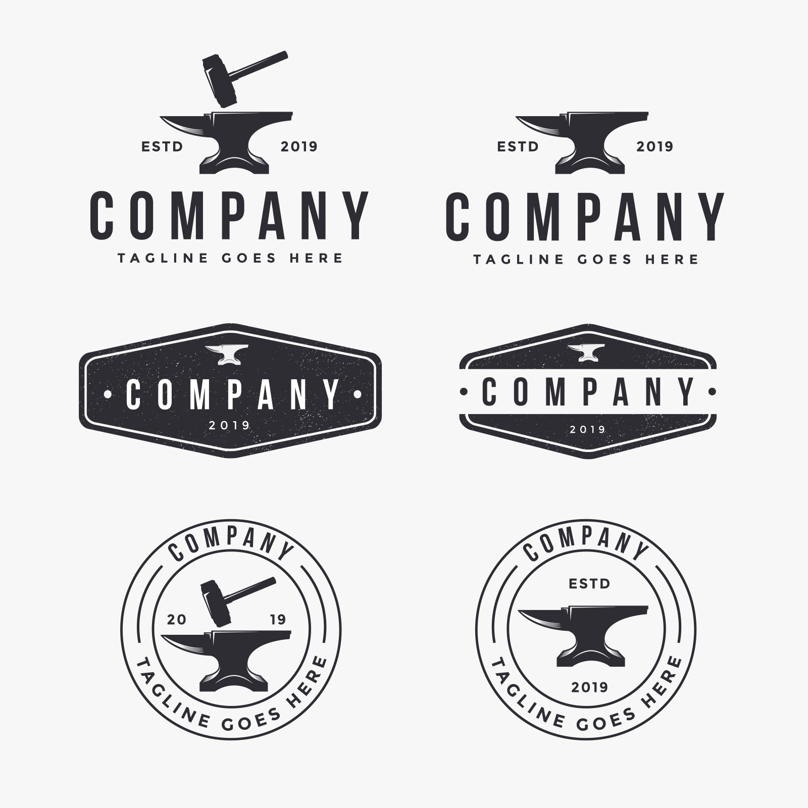 strong logo design