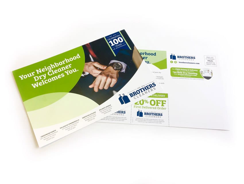 Brothers Cleaners Direct Mail