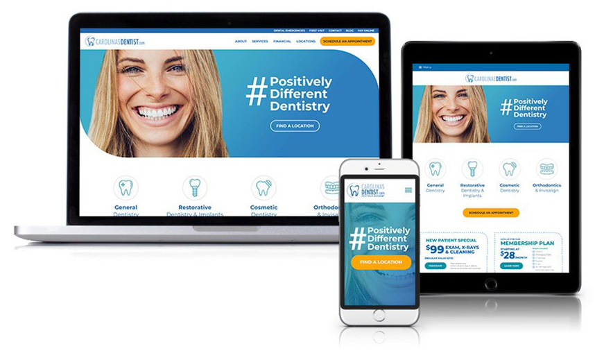 Carolinas Dentist Website