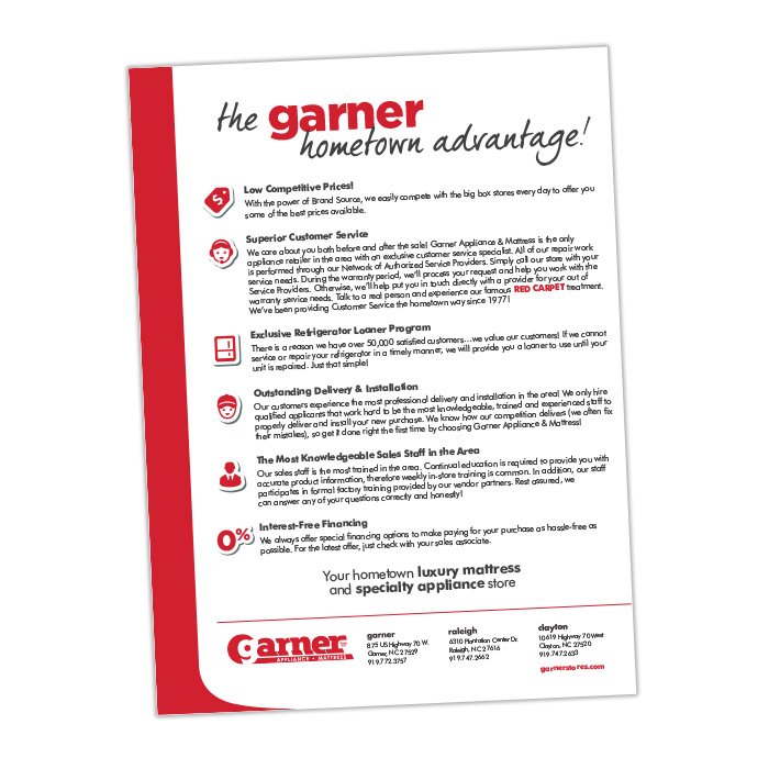 Garner Flyer